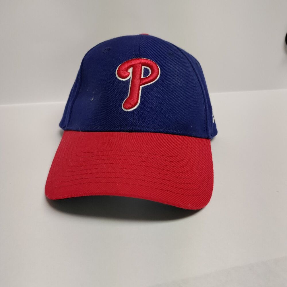 Philadelphia Phillies New Era 9Forty MLB Adjustable Hat Blue/Red Pop Logo